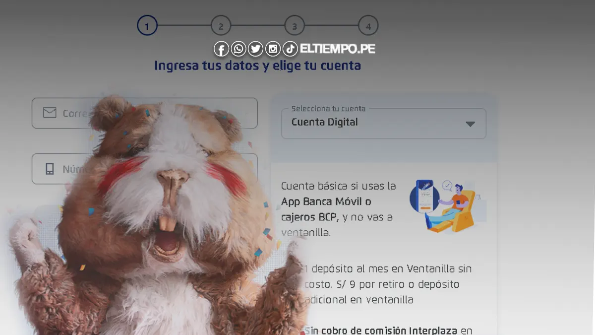 Abrir cuenta de ahorros BCP: Mira los requisitos y beneficios
