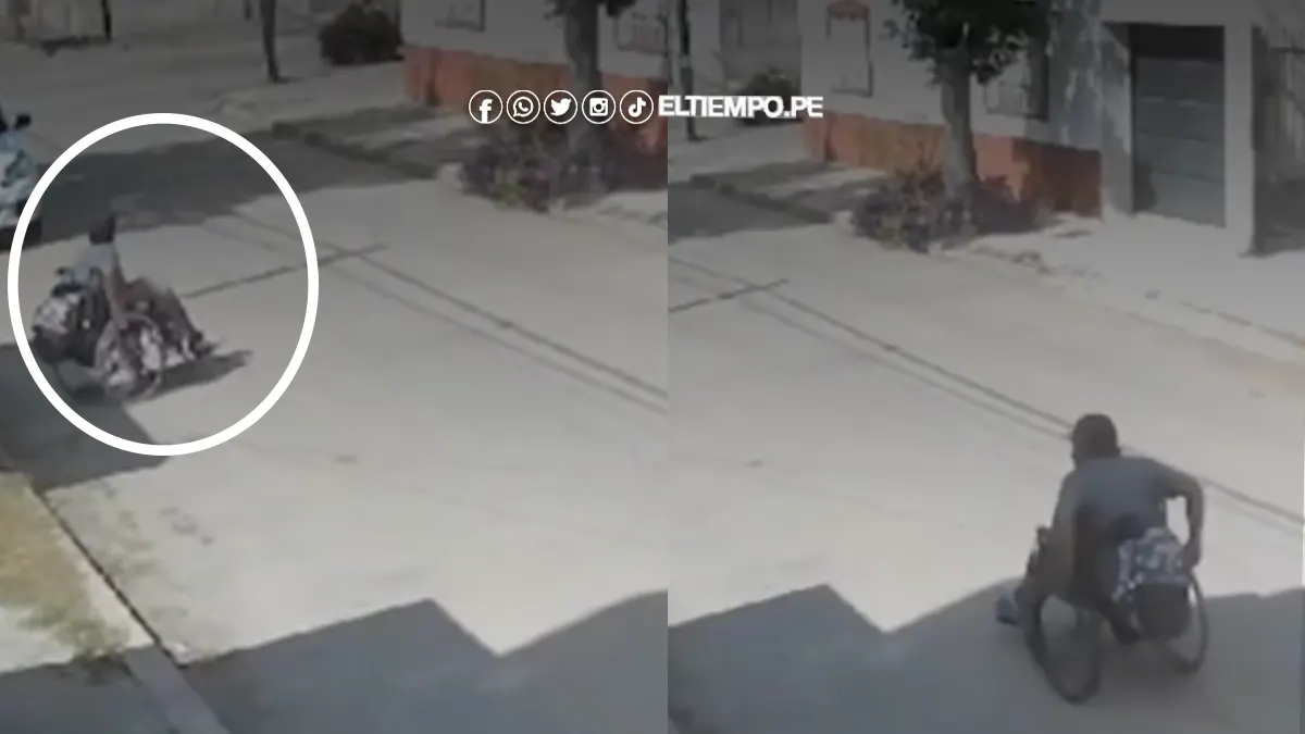 Argentina: Ladrón en silla de ruedas se lleva medidor de agua de una casa