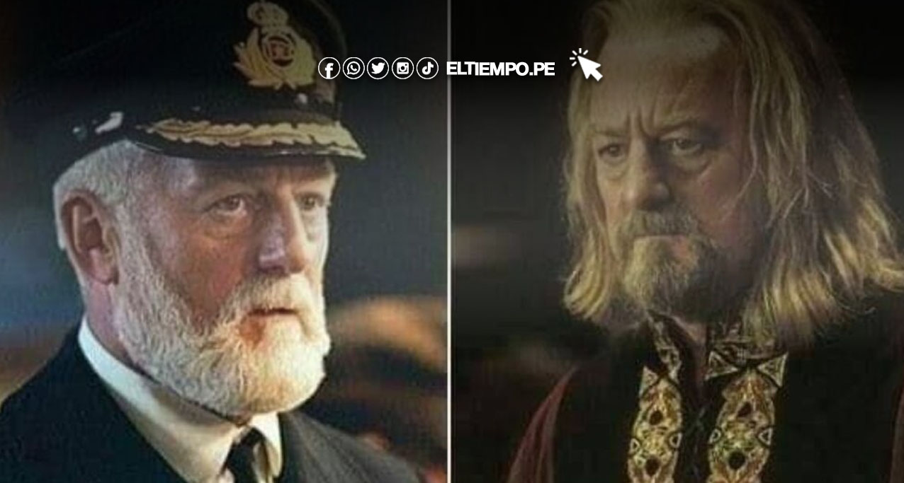 Fallece a los 79 años Bernard Hill, actor que interpretó al capitán del Titanic