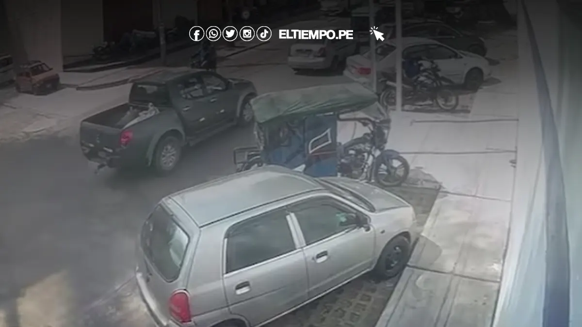 Piura: Sujeto roba motocicleta en los exteriores del Gobierno Regional