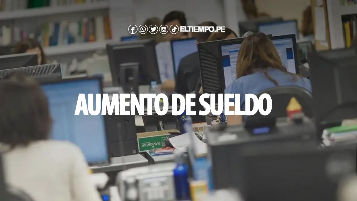 ¿Cuándo es el aumento de sueldo para empleados públicos?