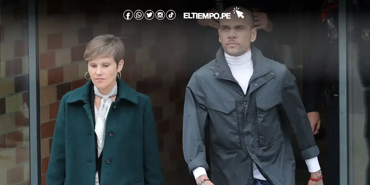 Dani Alves sale de prisión tras pagar millonaria fianza por caso de violación