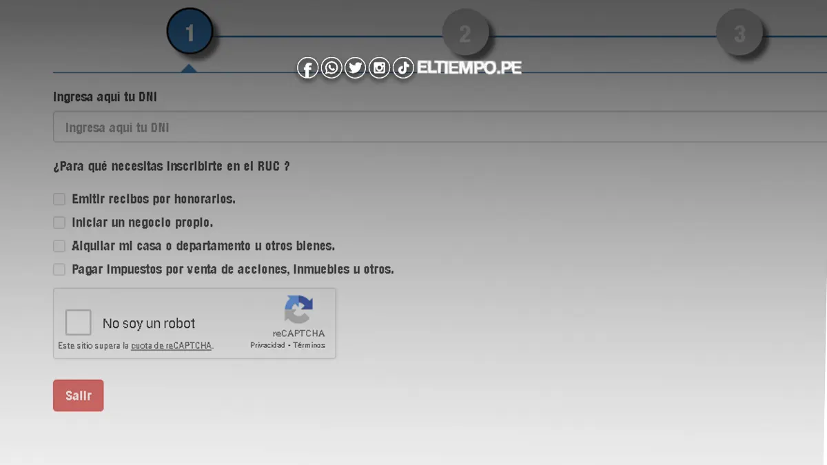 ¿Cómo inscribirse al RUC en Sunat?