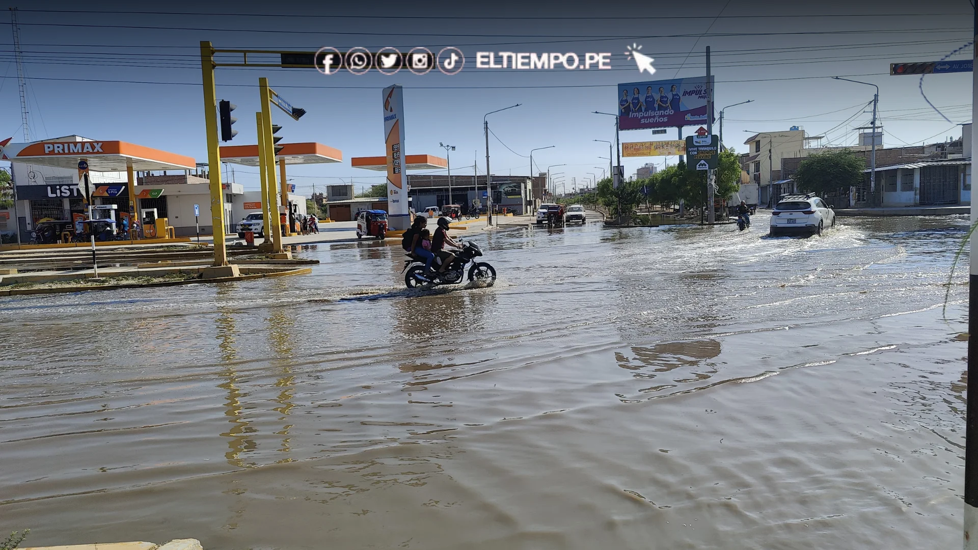 Piura: Vecinos de «los dos grifos» soportan colapso de desagües