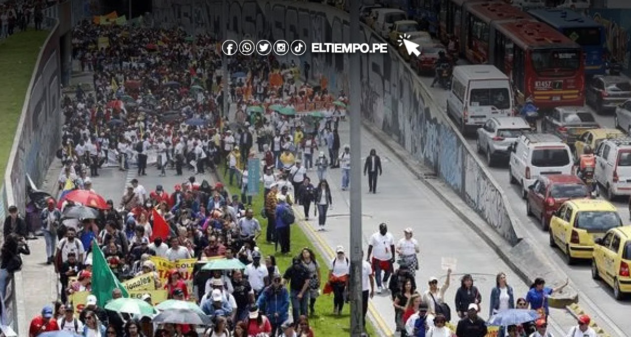 Colombia: Profesores marchan en Bogotá contra la «Privatización de la educación» Colombia: Profesores marchan en Bogotá contra la "Privatización de la educación"