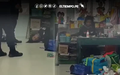 Piura: Presunto ladrón es atrapado durmiendo en un colegio inicial