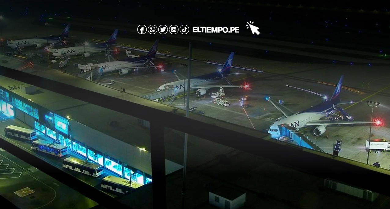 Aeropuerto Jorge Chávez suspende vuelos Aeropuerto Jorge Chávez suspende vuelos