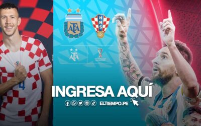 Viper Play Qatar EN VIVO 2022: Argentina (3-0) Croacia, semifinal GRATIS, online por internet