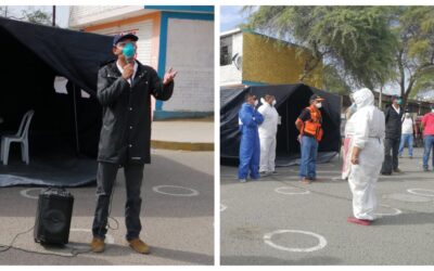 Realizan pruebas de COVID-19 en los mercados San José, Santa Rosa y San Martín