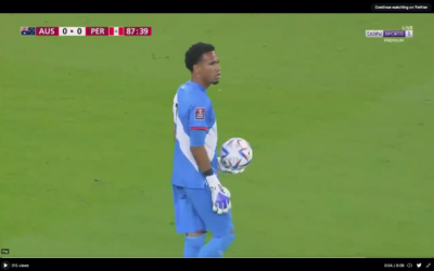 Pedro Gallese y su increíble atajada en el repechaje de Perú vs Australia | VÍDEO