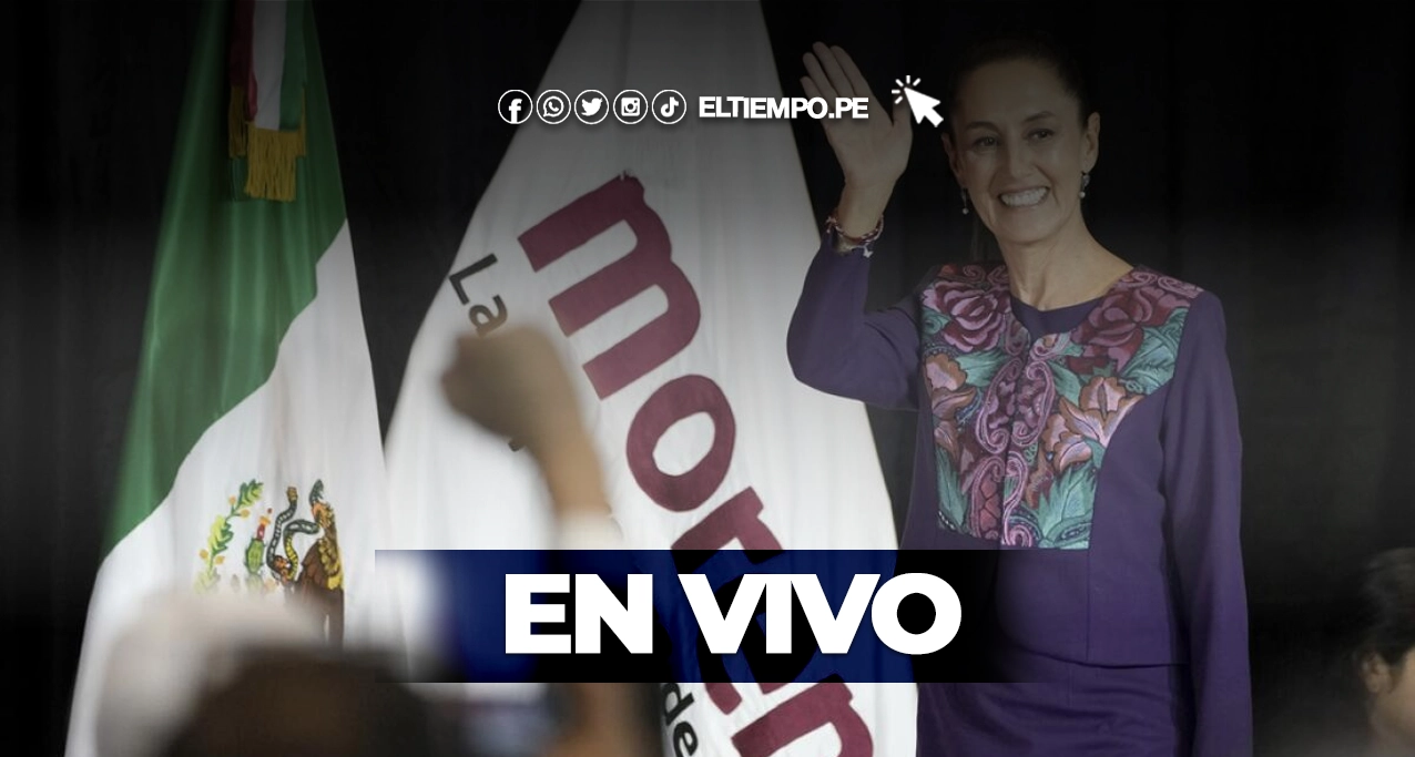 Claudia Sheinbaum sería elegida como la primera presidenta, según primeros resultados Claudia Sheinbaum sería elegida como la primera presidenta, según primeros resultados