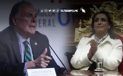 Corte Penal Internacional: Harold Forsyth presentará denuncia contra Dina Boluarte