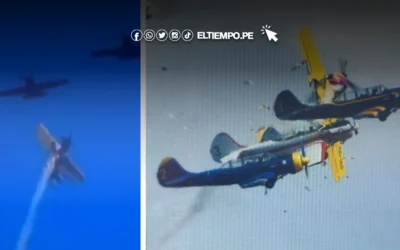 Fatal colisión aérea en Portugal: piloto fallece y otro resulta herido durante desfile aéreo