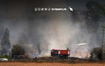 Hezbolá disparó más de diez cohetes hacia el norte de Israel