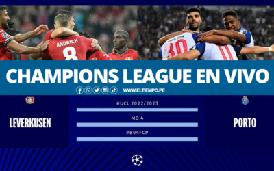 Leverkusen vs Porto EN VIVO, vía FÚTBOL LIBRE TV, Viper Play y RojaDirecta, online, gratis por Internet