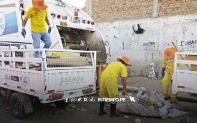 Piura: garantizan servicios básicos en la ciudad  durante el feriado