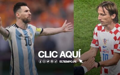 Tarjeta Roja EN VIVO, partido GRATIS Argentina (3-0) Croacia: ¡A la final del Mundial de Qatar 2022!