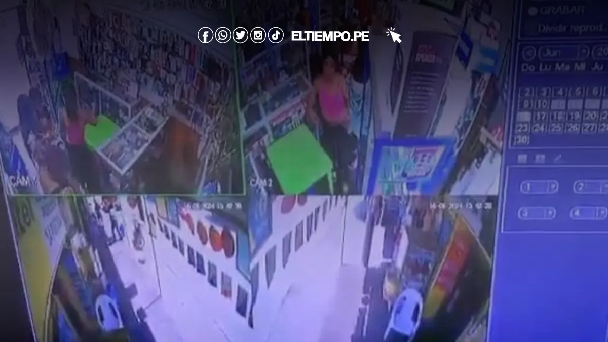 Mujeres roban tiendas