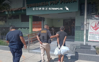 Piura: Detienen a ciudadano extranjero que amenazaba con arma blanca a transeúntes