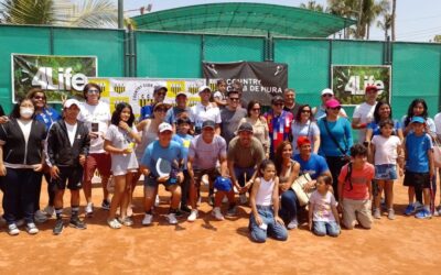 Enzo Puppi gana título en torneo de tenis de campo
