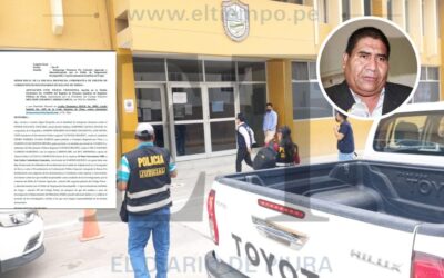 Denuncian por colusión al alcalde de Sullana y a sus candidatos