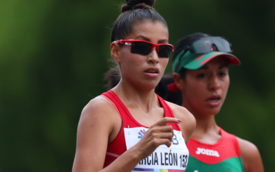 Kimberly García doble campeona mundial de atletismo