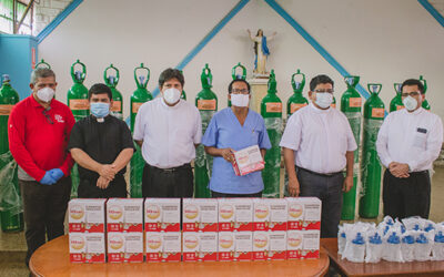 Parroquias de Piura y Tumbes ayudarán a familias con oxígeno