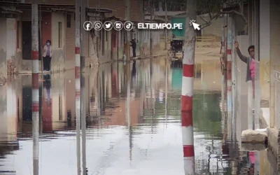 Piura: colapso de alcantarillado deja aisladas a varias familias