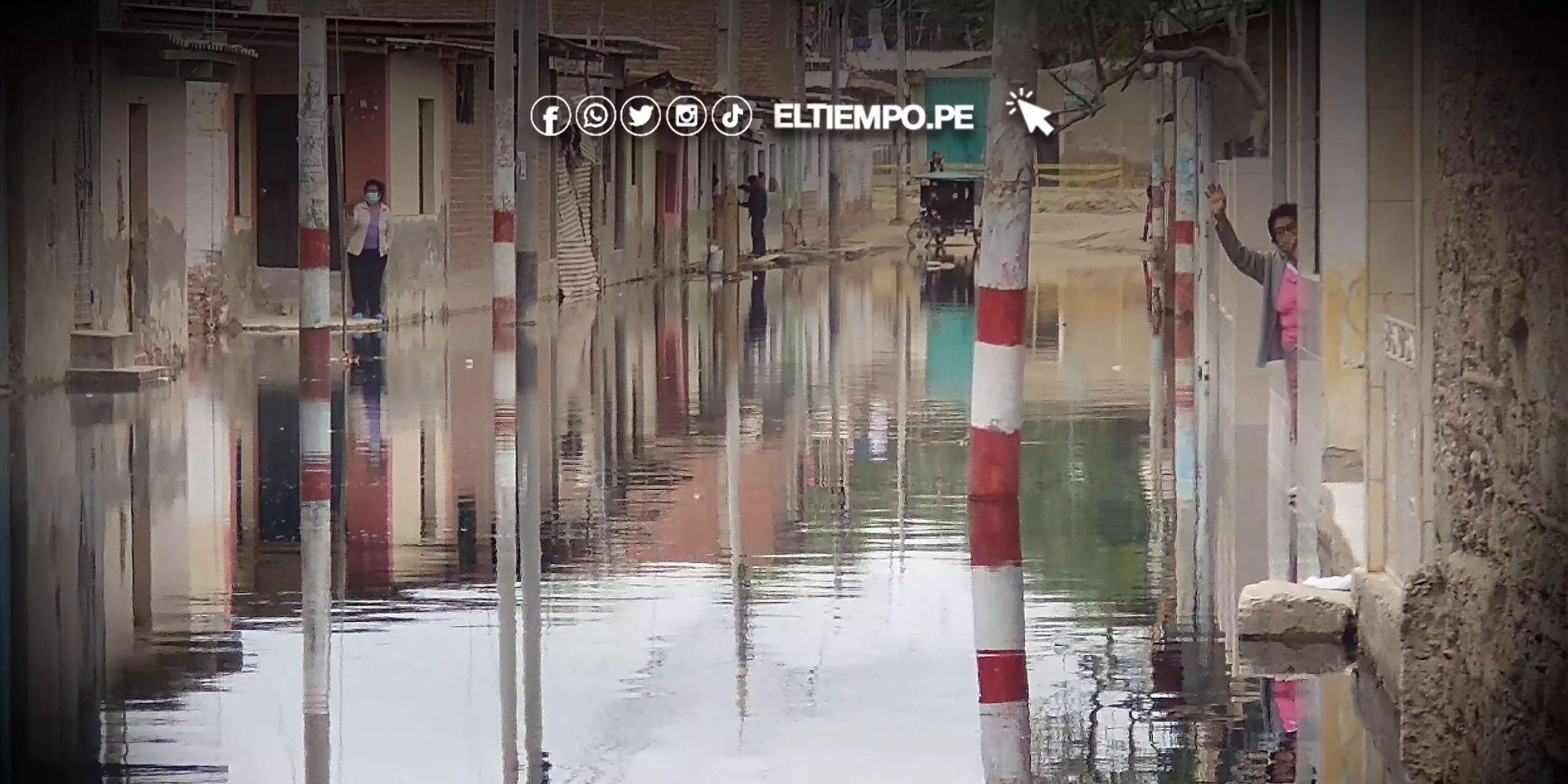 Piura colapso de alcantarillado deja aisladas a varias familias Piura: colapso de alcantarillado deja aisladas a varias familias