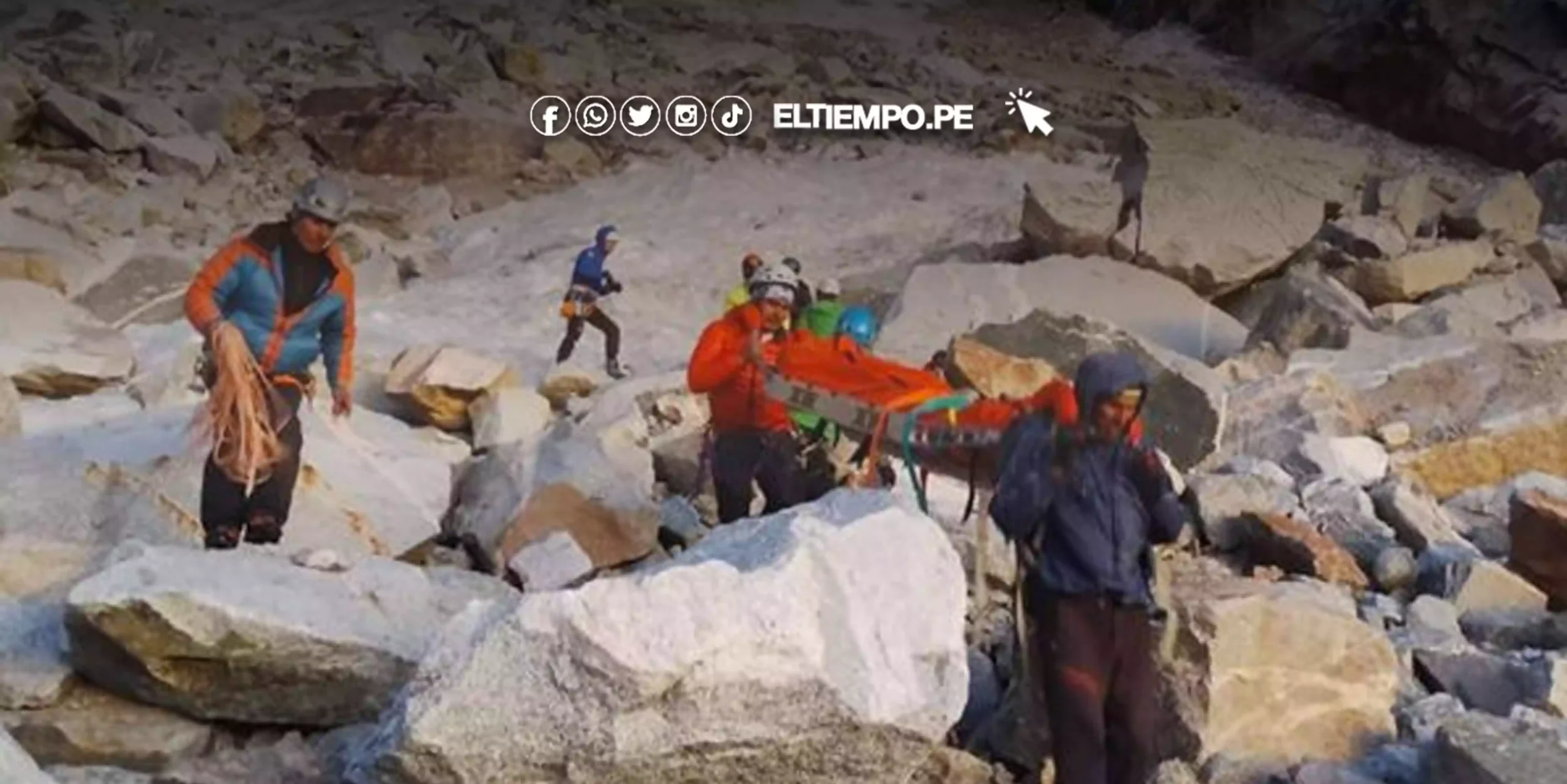 Trágico hallazgo en Áncash encuentran el cuerpo de un montañista italiano en el nevado de Cashan Trágico hallazgo en Áncash: encuentran el cuerpo de un montañista italiano en el nevado de Cashan