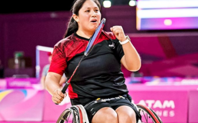 Parabadmintonista peruana se corona campeona mundial