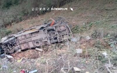 Piura: investigan causas del accidente que ocasionó la muerte de cerca de 15 personas