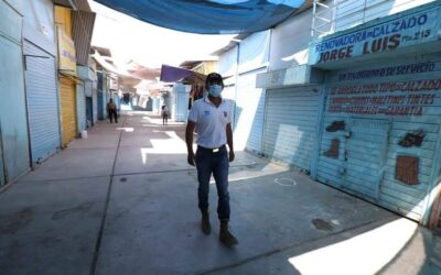 Juan José Díaz: Mercado San Miguel está casi vacío e informales siguen en calles