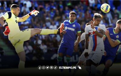 Barcelona suma su tercer empate de visita ante Getafe