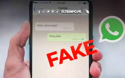 ¿Cómo saber si una captura de pantalla de WhatsApp que te enviaron es real o fue creado con una app?
