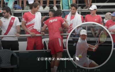 Copa Davis 2023: Perú se impone ante Irlanda en su debut