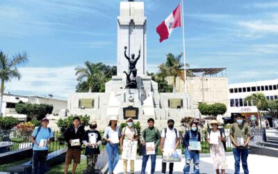Artistas pintan a Grau por los 490 años de Piura