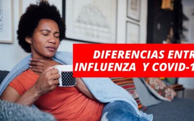 ¿Cómo identificar si me he contagiado del virus de la influenza o de la covid-19?