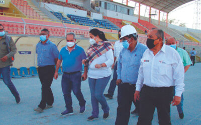 Piura: presidente del IPD visita el estadio Miguel Grau