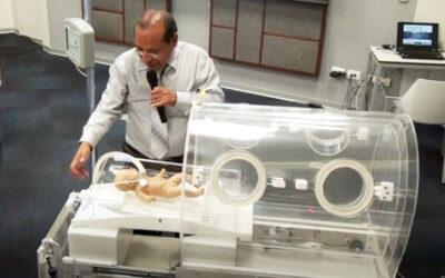 Peruanos diseñan incubadora con un respirador artificial