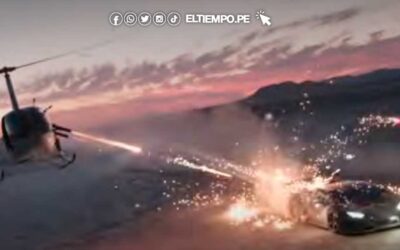 Youtuber es investigado por video de helicóptero atacando a un Lamborghini con fuegos artificiales