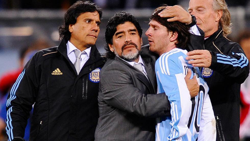 maradona-y-messi