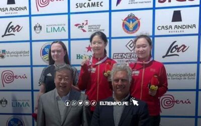 Perú, cuarto en el mundo en la prueba mixta de 10 mts Pistola en el ISSF World Cup Lima 2023