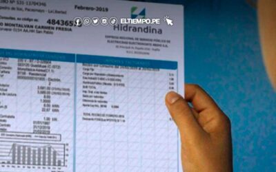 ¿En cuánto se incrementarán las tarifas de luz en abril, según Osinergmin?