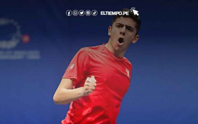 Tenista peruano Carlos Fernández representará al Perú en Santiago 2023