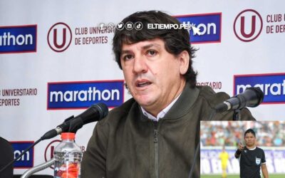 Universitario: ¿Terna arbitral extranjera? La asombrosa propuesta de Jean Ferrari para el torneo
