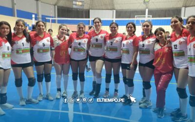 Selección de voley de Piura venció a Castilla
