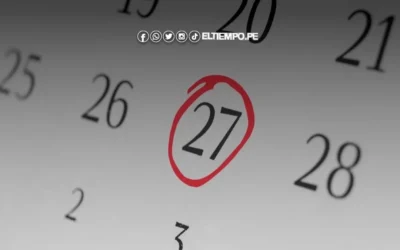 ¿El 27 de julio 2024 es feriado o día no laborable?