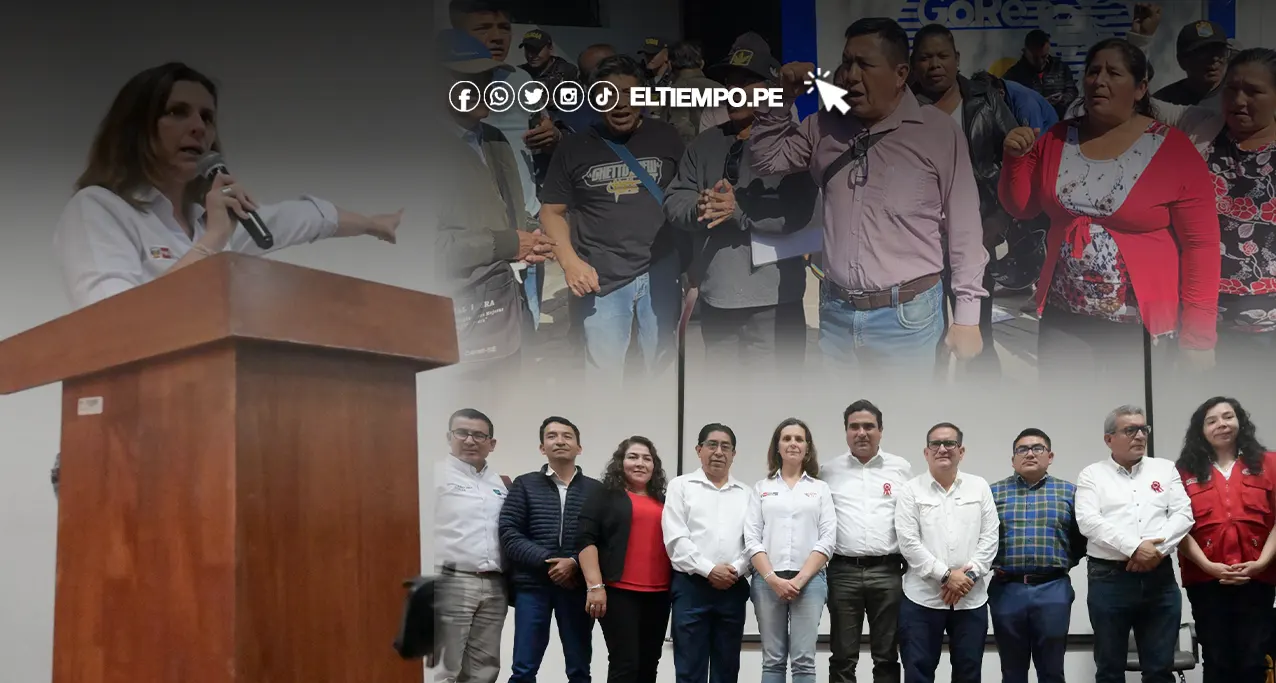 Hania Pérez de Cuéllar en Piura Visita de ministra causa revuelo entre autoridades y dirigentes Hania Pérez de Cuéllar en Piura: Visita de ministra causa revuelo entre autoridades y dirigentes