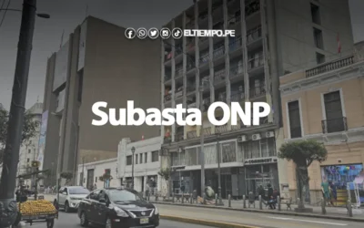 ¡Subasta ONP enero 2025! Consulta los requisitos para participar